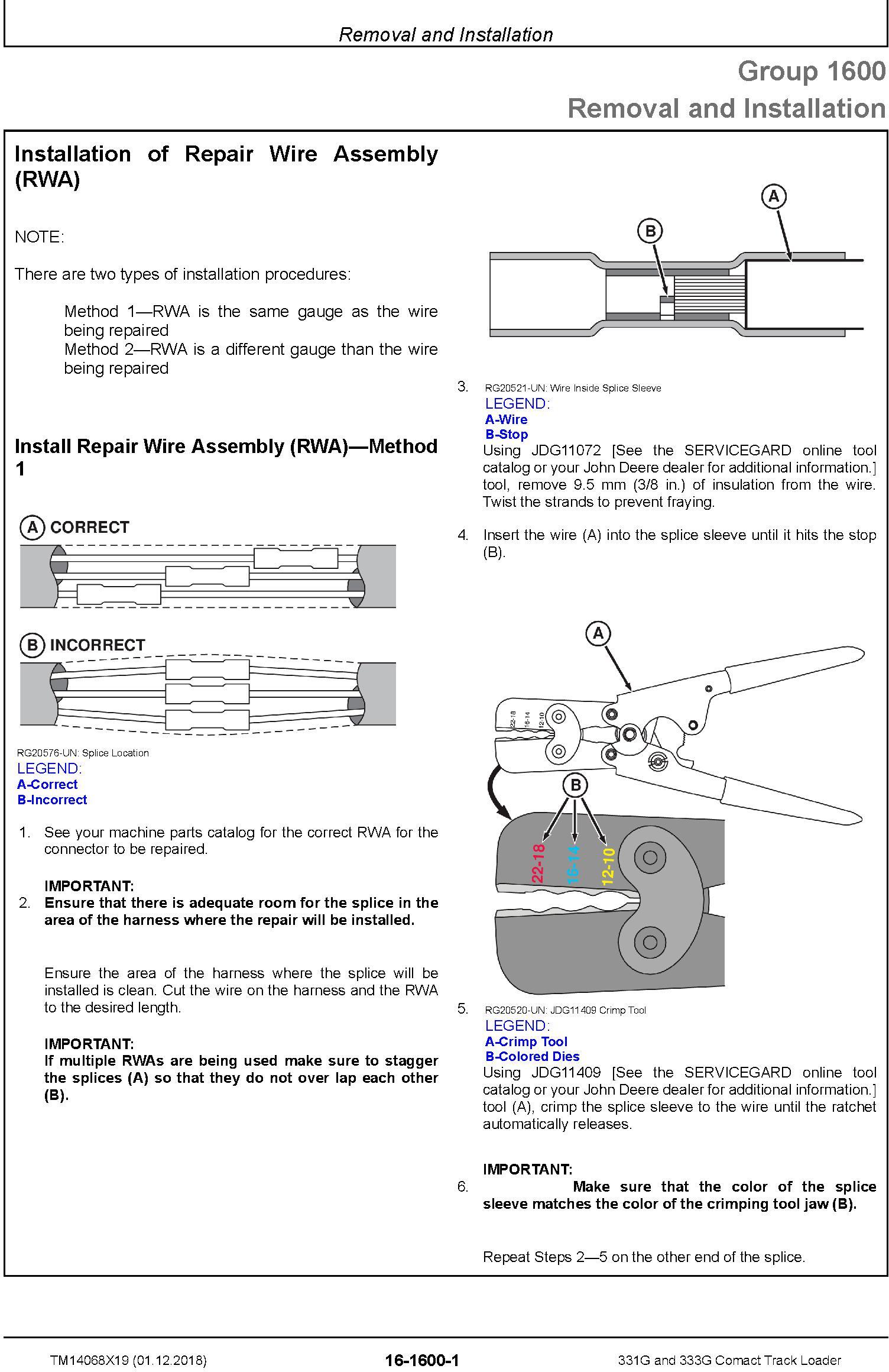 John Deere 331G and 333G Comact Track Loader Repair Service Manual (TM14068X19) - 3