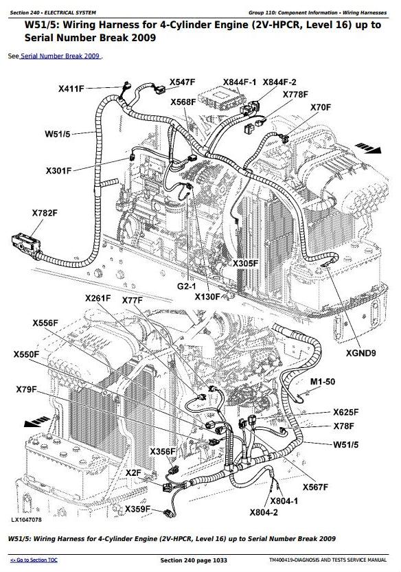 TM400419 - John Deere Tractors 6130,6230, 6330,6430, 6530, 6534, 6630, 6830, 6930 Diagnostic Service Manual - 1