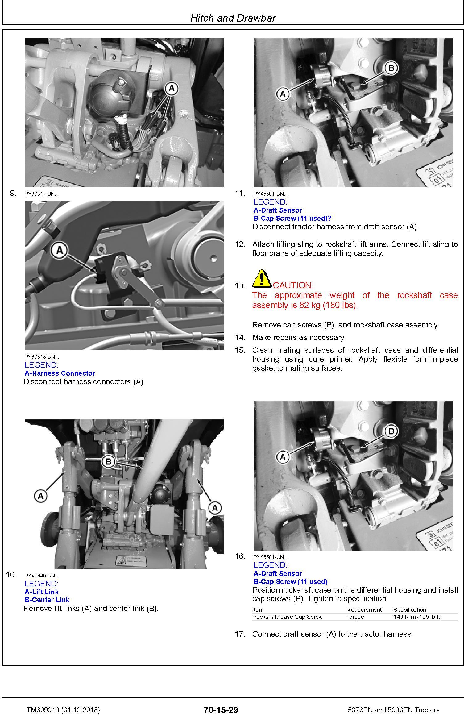 John Deere 5076EN and 5090EN Tractors Repair Technical Service Manual (TM609919) - 3