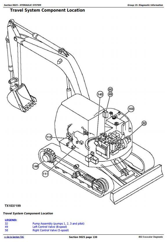 TM10754 - John Deere 85D Excavator Diagnostic, Operation and Test Service Manual - 17608