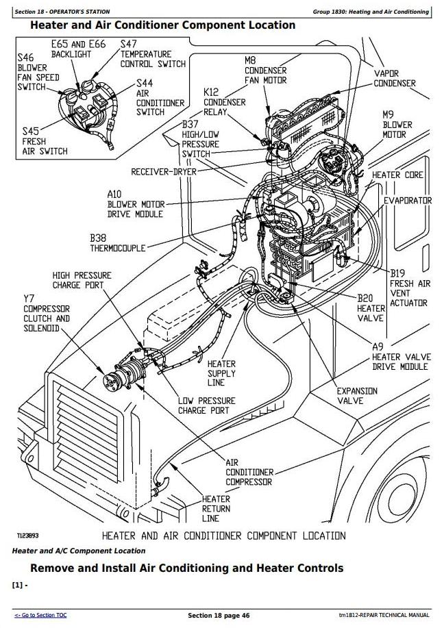TM1812 - John Deere Bell B25C Articulated Dump Truck Service Repair Technical Manual - 18898