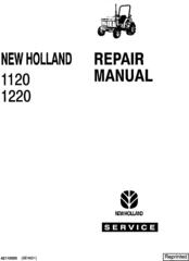Ford 1120, 1220, 1215 Tractors Service Manual (SE4601)