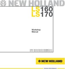 New Holland LS160, LS170 Skid Steer Loader Service Manual