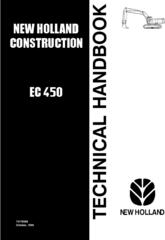 New Holland EC450 Excavator (SN. 750001 - Up) Service Manual