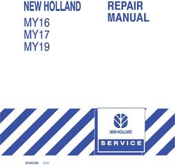 New Holland MY16, MY17, MY19 Yard Tractor Service Manual
