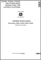CTM120419 - John Deere / Yanmar 3TNV86, 4TNV86, 3TNV88, 4TNV88 Diesel Engines (Final Tier 4/Stage IV) Manual