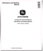 Powertech Alternators and Starting Motors Component Technical Manual (CTM77)