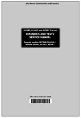 TM119619 - John Deere 9470RT, 9520RT, 9570RT Tracks Tractors Diagnosis and Tests Service Manual