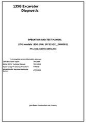 TM12666 - John Deere 135G (iT4) Excavator Diagnostic, Operation and Test Service Manual