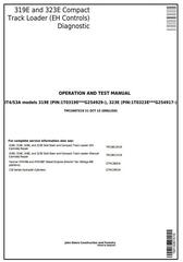 TM13087X19 - John Deere 319E, 323E Compact Track Loader with EH Controls Diagnostic Service Manual