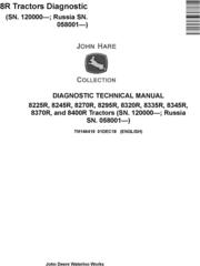 John Deere 8225R 8245R 8270R 8295R 8320R 8335R 8345R 8370R 8400R Tractors Diagnostic Manual TM146419