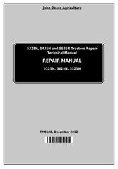 TM2188 - John Deere Tractors 5325N, 5425N and 5525N USA Service Repair Technical Manual