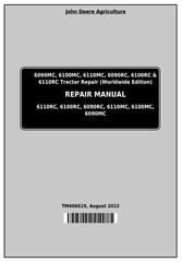 TM406619 - John Deere Tractor 6090MC, 6100MC, 6110MC, 6090RC, 6100RC,6110RC Service Repair Technical Manual