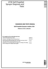 TM802419 - John Deere 4730 Self-Propelled Sprayes (PIN Prefix 1NW) Diagnostic & Tests Service Manual