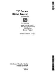 SM2020 - John Deere 720, 730 Tractors Technical Service Manual