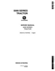 SM2040 - John Deere 5010, 5020 Tractors Diagnostic and Repair Technical Service Manual
