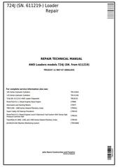 TM10247 - John Deere 724J (SN. 611219-) 4WD Loader Service Repair Technical Manual