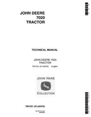 TM1031 - John Deere 4WD Articulated Tractors Technical Service Manual