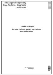 TM2037 - John Deere 895 Auger & Specialty Crop Platform Diagnostic, Repair, Service Technical Manual
