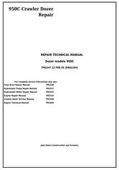 TM2247 - John Deere 950C Crawler Dozer Service Repair Technical Manual