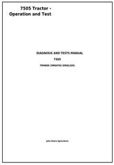 TM4869 - John Deere 7505 Tractors - Diagnosis and Tests Service Manual